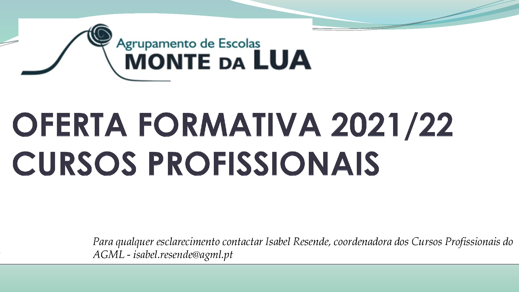 OFERTA FORMATIVA 2021 22 Divulgação Página 01